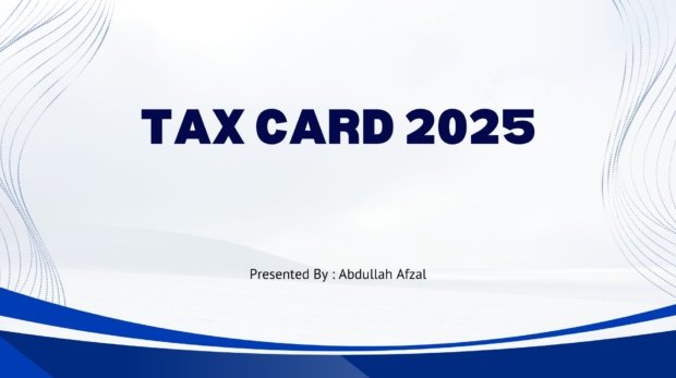 Tax Card 2025