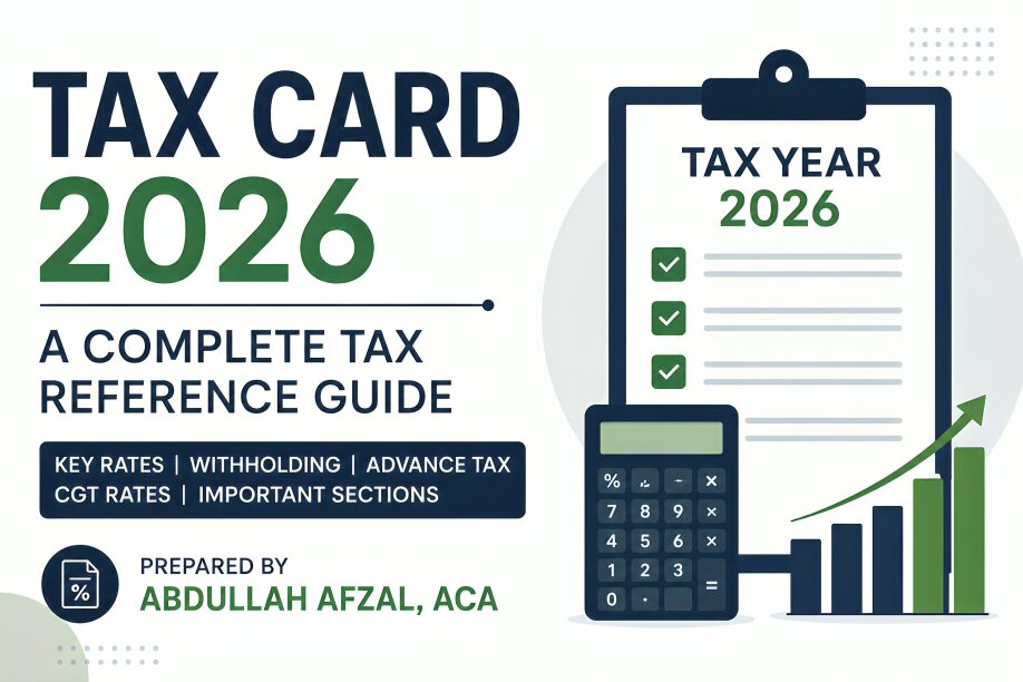 Tax card 2026